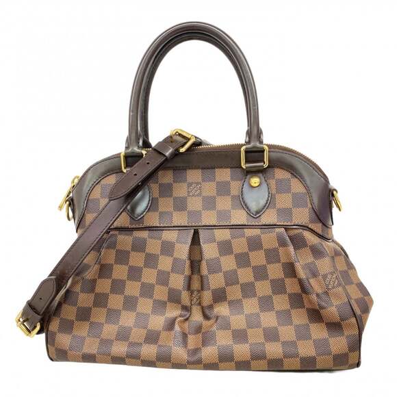 LOUIS VUITTON Handbags - Louis Vuitton Damier Trevi PM Handbag N51997 Ebene 2-way bag for women